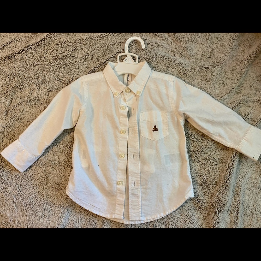 Button Down Oxford Shirt Baby Gap Size 18mo-24mo